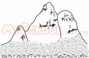 The features are usually associated with